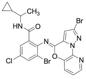 4-Chloro-2-((1-cyclopropylethyl)carbamoyl)-6-methylphenyl Cyclaniliprole