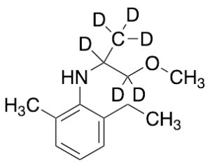 2-Ethyl-N-(2-methoxy-1-methylethyl)-6-methyl-benzenamine-d6 (Major)
