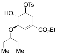 (3R,4S,5S)-4-Hydroxy-3-(pentan-3-yloxy)-5-(tosyloxy)cyclohex-1-enecarboxylic Acid