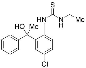 1-[4-Chloro-2-(1’-hydroxy-1’-methylbenzyl)phenyl]-3-ethyl-2-thio-urea
