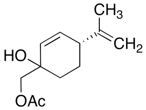 (4R)-1-Hydroxy-4-(1-methylethenyl)-2-cyclohexene-1-methanol 1-Acetate (Mixture of Diastereomers)