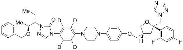 O-Benzyl Posaconazole-d4