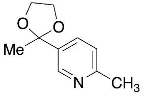 3-(2-Methyl-1,3-dioxolan-2-yl)-6-methylpyridine