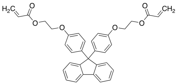 9,9-Bis(4-acryloyloxyethoxyphenyl)fluorene (Mixture with ortho-Phenylphenoxyethyl Acrylate)