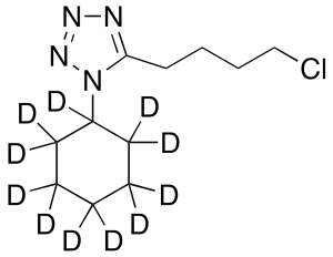 5-(4-Chlorobutyl)-1-cyclohexyltetrazole-d11