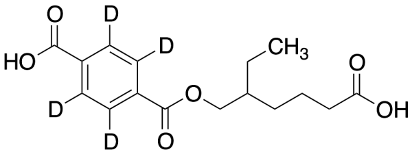 Mono-2-ethyl-5-carboxypentyl Terephthalate-d4 (MECPTP)