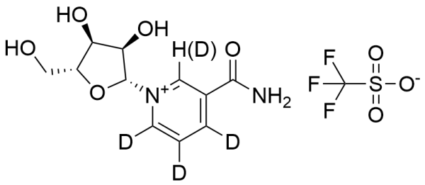 Nicotinamide Riboside-d4 Triflate (d3-Major) alpha/beta mixture