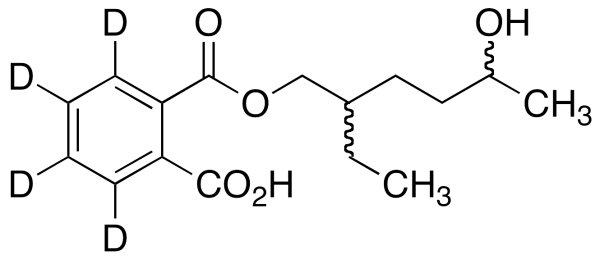 Mono(2-ethyl-5-hydroxyhexyl) Phthalate-d4 (Mixture of Diastereomers)