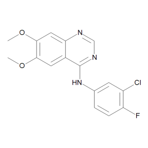 O-Desmorpholinopropyl-O-methyl-gefitinib