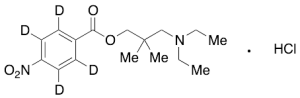 3-(Diethylamino)-2,2-dimethyl-1-propanol 4-Nitrobenzoate-d4 Hydrochloride