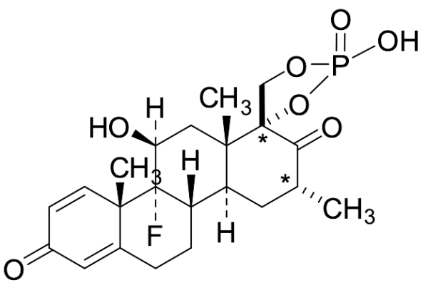 16alpha-Homo Dexamethasone Cyclized Phosphate