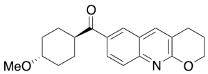 (3,4-Dihydro-2H-pyrano[2,3-b]quinolin-7-yl)(trans-4-methoxycyclohexyl)methanone