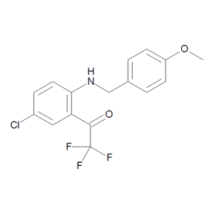 N-(4-Methoxybenzyl)-4-chloro-2-(trifluoroacetyl)aniline