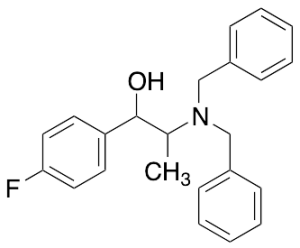 2-(Dibenzylamino)-1-(4-fluorophenyl)propan-1-ol