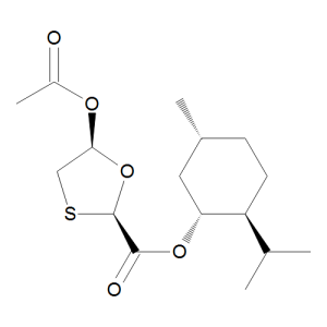 (2R,5S)-L-Menthol-5-(acetyloxy)-1,3-oxathiolane-2-carboxylate