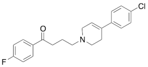 4-[4-(4-Chlorophenyl)-3,6-dihydro-1(2H)-pyridinyl]-1-(4-fluorophenyl)-1-butanone