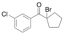 (1-Bromocyclopentyl)(3-chlorophenyl)methanone