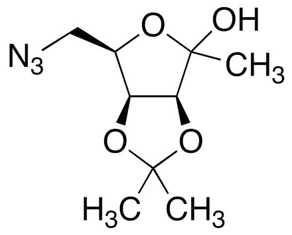 6-Azido-1,6-dideoxy-3,4-O-isopropylidene-D-lyxo-2-hexulofuranose