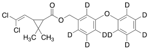 Permethrin-d9 (3-phenoxy-d5-benzyl-2,4,5,6-d4) (cis/trans mixture)