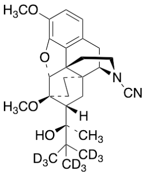 N-Cyano-3-O-methyl Norbuprenorphine-d9