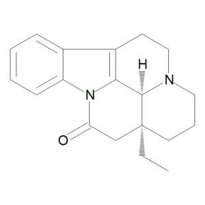 (-)-Eburnamonine