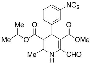 4-(3-Nitrophenyl)-2-formyl-6-methyl-1,4-dihydropyridine-3,5-dicarboxylic Acid 5-Isopropyl Ester 3-Methyl Ester