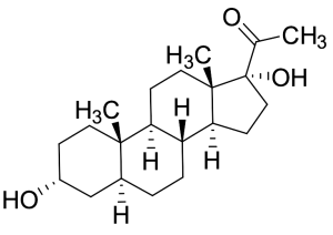 (3alpha,5alpha)-3,17-Dihydroxypregnan-20-one