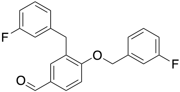 3-(3-Fluorobenzyl)-4-[(3-fluorobenzyl)oxy]benzaldehyde