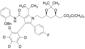 2-Benzyloxy Atorvastatin-d5 Acetonide tert-Butyl Ester