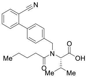 N-[(2'-Cyano[1,1'-biphenyl]-4-yl)methyl]-N-(1-oxopentyl)-L-valine
