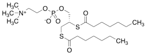 1,2-bis(Heptanoylthio)glycerophosphocholine (in Ethanol) (~90%)