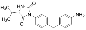 5-Isopropyl-3[4-(4-aminobenzyl)phenyl]hydantoin