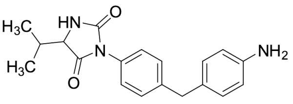 5-Isopropyl-3[4-(4-aminobenzyl)phenyl]hydantoin