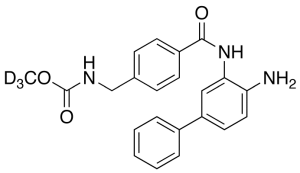 N-[[4-[[(4-Amino[1,1'-biphenyl]-3-yl)amino]carbonyl]phenyl]methyl]carbamic Acid Methyl Ester-d3