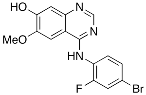 4-[(4-Bromo-2-fluorophenyl)amino]-6-methoxy-7-Quinazolinol