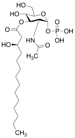 (R)-2-(Acetylamino)-2-deoxy-Alpha-D-glucopyranose 1-(Dihydrogen phosphate) 3-(3-Hydroxytetradecanoate)