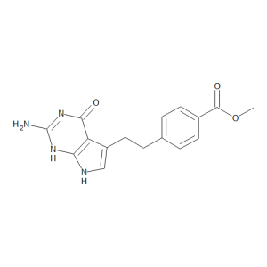 4-[2-(2-Amino-4,7-dihydro-4-oxo-3H-pyrrolo[2,3-d]pyrimidin-5-yl)ethyl]benzoic Acid Methyl Ester