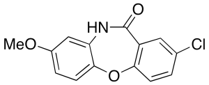 2-Chloro-8-methoxy-dibenz[b,f][1,4]oxazepin-11(10H)-one