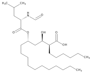 (2S,3R,5S)-5-[(N-Formyl-L-leucyl)oxy]-2-hexyl-3-hydroxyhexadecanoic Acid (Orlistat Impurity)