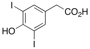 3,5-Diiodo-4-hydroxyphenylacetic Acid