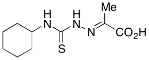 (2E)-2-[2-[(Cyclohexylamino)thioxomethyl]hydrazinylidene]propanoic Acid