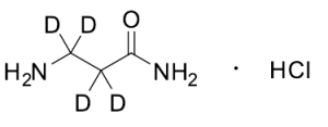 3-Aminopropionamide-2,2,3,3-d4 Hydrochloride
