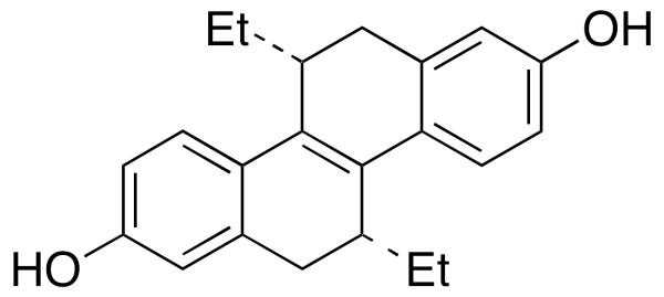 cis-5,11-Diethyl-5,6,11,12-tetrahydro-2,8-chrysenediol