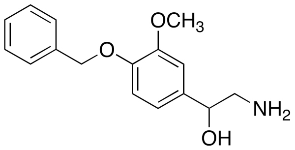 2-(4-Benzyloxy-2-methoxyphenyl)-2-hydroxy-ethylamine