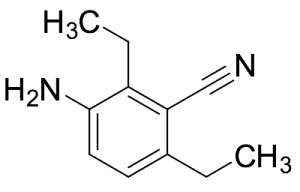 3-Amino-2,6-diethylbenzonitrile