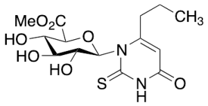 Propylthiouracil N-Beta-D-Glucuronide Methyl Ester