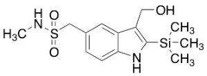 1-(3-(Hydroxymethyl)-2-(trimethylsilyl)-1H-indol-5-yl)-N-methylmethanesulfonamide