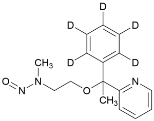 N-Desmethyl-N-Nitroso Doxylamine-D5