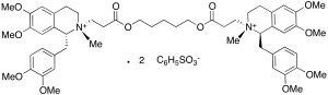 (1R,2R,1’R,2’S)-Atracurium Besylate, >90%