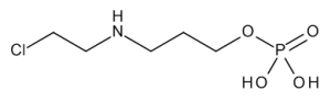 3-((2-Chloroethyl)amino)propyl Dihydrogen Phosphate